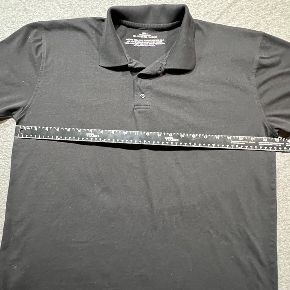 Vintage Blockbuster Employee Polo Black with Left Arm Logo | Size Large - Picture 9 of 10